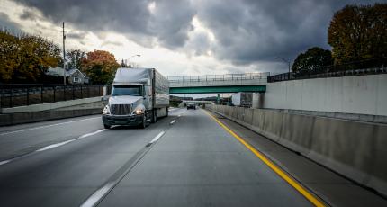 Collision Between a Passenger Vehicle and an 18-wheeler